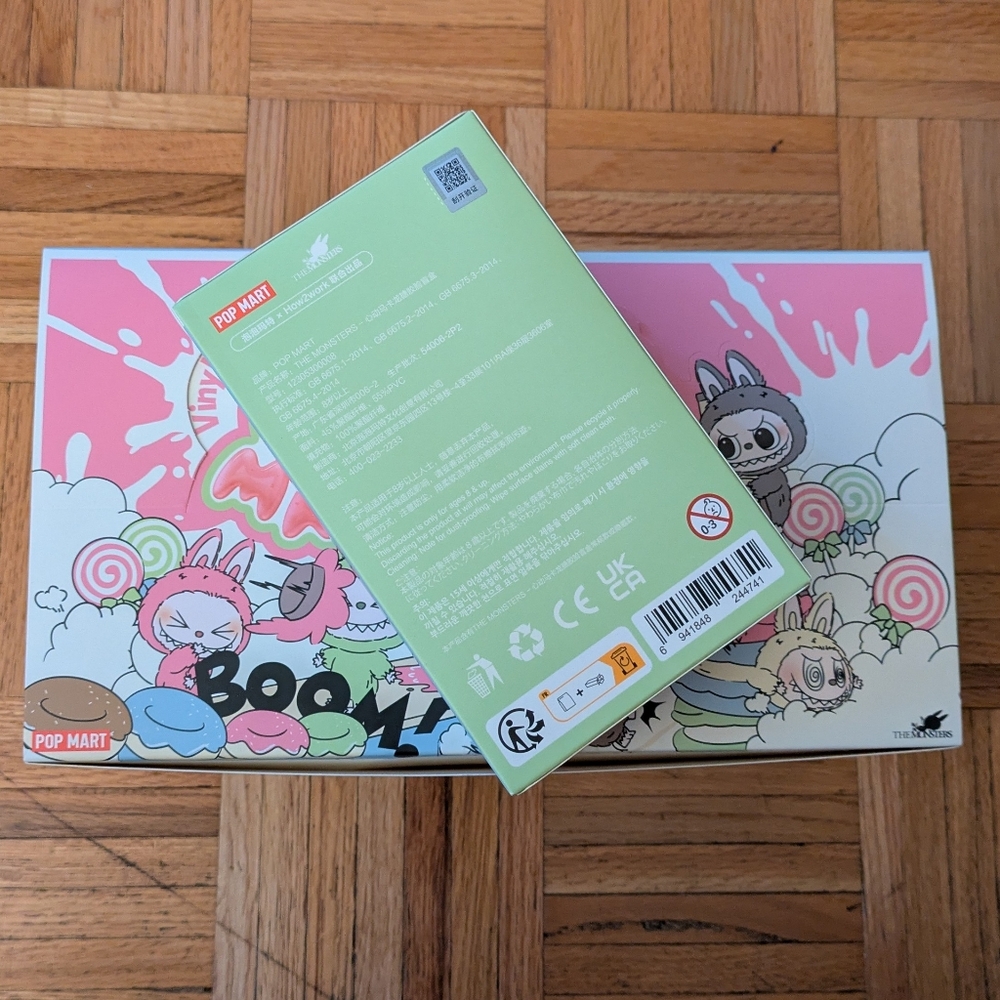 POP MART Toffee Exciting Macarons Vinyl Face Labubu AUTHENTIC - Picture 4 of 8